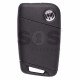 OEM Smart Key for VW Passat B8 Buttons:3 / Frequency:434MHz / Transponder:MEGAMOS88 AES / Blade signature:HU162T / Immobiliser System:MQB / Part No: 3V0959752K/ Keyless GO
