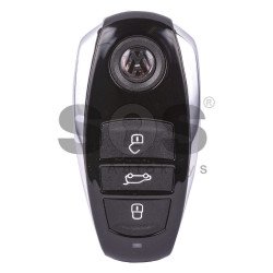 OEM Smart Key for VW Toureg Buttons:3 / Frequency:868MHz / Transponder: PCF7945 / Blade signature:HU66 / Immobiliser System:BCM / Part No: 7P6800375DA/ 7P6800375CS / Keyless GO