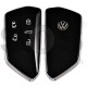 OEM Smart Key for VW TRANSPORTER 2023+  Buttons:5 / Frequency:315MHz / Transponder: 5D / NCF295 LOCKED / Part No: 1T3959753AM / 1T3 959 753 M /  / Keyless GO