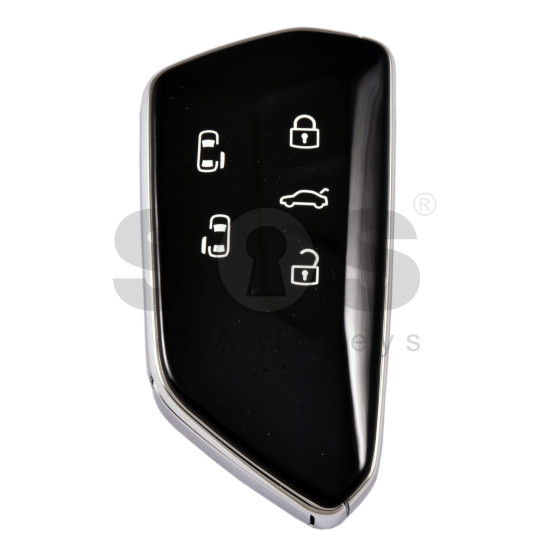 OEM Smart Key for VW TRANSPORTER 2023+  Buttons:5 / Frequency:315MHz / Transponder: 5D / NCF295 LOCKED / Part No: 1T3959753AM / 1T3 959 753 M /  / Keyless GO