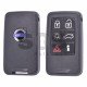 OEM Smart Key for Volvo W Buttons:6 / Frequency:902MHz / Transponder: PCF7953 / 7945 / ID46 VIRGIN / Blade signature:HU101 / Immobiliser System:Smart / Part No: 5WK49226 / Keyless Go