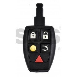 OEM Smart Key for Volvo L Buttons:5 / Frequency:434MHz / Transponder: ID48 / Blade signature:HU101 / 