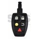 OEM Smart Key for Volvo L Buttons:5 / Frequency:434MHz / Transponder: ID48 / Blade signature:HU101 / 