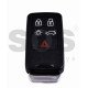 Smart Key for Volvo Buttons:5 / Frequency:434MHz / Transponder: PCF7945/7953/ID46 VIRGIN / Blade signature:HU101 / Immobiliser System:Smart / Part. No: 30659637