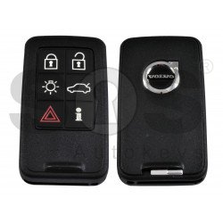 OEM Smart Key for Volvo W Buttons:6 / Frequency:434MHz / Transponder: PCF7953 / 7945 / Blade signature:HU101 / Immobiliser System:Smart / Part No: 5WK49266/267/268/269 / Keyless Go