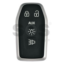 OEM Smart Key for Volvo Buttons:5 / Frequency:434MHz / Transponder: ATMEL 6A /  Part. No: 24186292 / WITH BARCODE 
