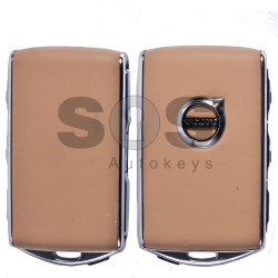 OEM Smart Key for Volvo XC90 Buttons:4 / Frequency:434MHz / Transponder:AES TEXAS CRIPTO-128 VIRGIN / Blade signature:Unknown / Immobiliser System: Smart Module /  (BEIGE) Keyless Go
