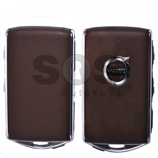 OEM Smart Key for Volvo XC90 Buttons:4 Frequency 434 MHz Transponder:AES TEXAS CRIPTO 128 VIRGIN (BROWN) Keyless Go