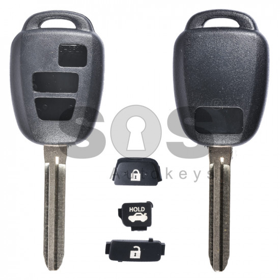 Key Shell (Regular) for Lexus / Toy Buttons:3
