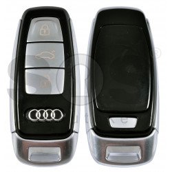 Smart Key Cover for Audi Buttons:3  /   Blade signature:HU162t /  Shiny 
