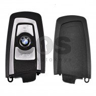 Key Shell (Smart) for BMW F-Series Buttons:3 / Blade signature: HU100R / (With Logo) Key Shell (Smart) for BMW F-Series Buttons:3 / Blade signature: HU100R / (With Logo)