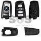 Key Shell (Smart) for BMW F-Series Buttons:4 / Blade signature: HU100R / (With Logo)