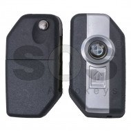 Key Shell (Flip) for BMW Motorcycle R1200GS & K1600GTL Buttons:1 / (With Logo)