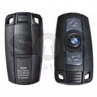 Key Shell (Smart) for BMW E-Series Buttons:3 / Blade signature: HU92 / (With Logo) / (With Blade) / Keyless GO