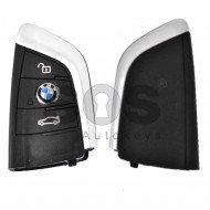 Key Shell (Smart) for BMW F- series / G-series Buttons:3 / Blade signature: HU100R / (With Logo) NEW MODEL