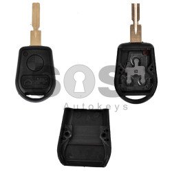 Key Shell (Regular) for BMW E-Series Buttons:3 / Blade signature: HU58