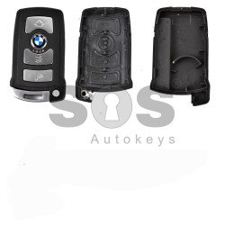 Key Shell (Smart) for BMW Smart E65 Buttons:4 / Blade signature: HU92 / (With Logo)
