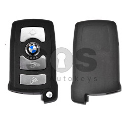 Key Shell (Smart) for BMW Smart E65 Buttons:4 / Blade signature: HU92 / (With Logo)