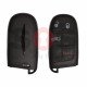 Key Shell (Smart) for Chrysler Buttons:3+1 / Blade signature: SIP22/ CY24