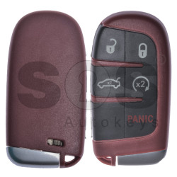 Key Shell (Smart) for Chrysler / Dodge / Jeep / Fiat Buttons:4+1P / Blade signature: SIP22 / CY24 / (Without Logo) / With Blade