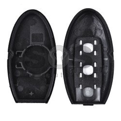 Key Shell (Smart) for Infiniti Buttons:3 / Blade signature: NSN14 / (With Logo) / (With slot)