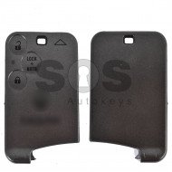 Key Shell (Card) for Ren Laguna Buttons:3 / Blade signature: VA2 / (With Logo)