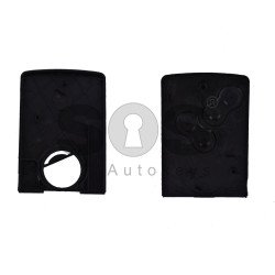 Key Shell (Card) for Ren Clio 4 / Megane 3 Buttons:4 / Blade signature: VA2 / (With Logo)