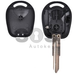 Key Shell (Regular) for Ssangyong Buttons:2 / (With Logo) Key Shell (Regular) for Ssangyong Buttons:2 / (With Logo)