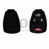 Rubber Buttons for Chrysler / Dodge / Jeep Buttons:3+1 Panic Rubber Buttons for Chrysler / Dodge / Jeep Buttons:3+1 Panic