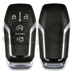 Key Shell (Smart) for Ford Buttons:4  / Blade signature: HU101  / (Without Logo) / (With Blade)