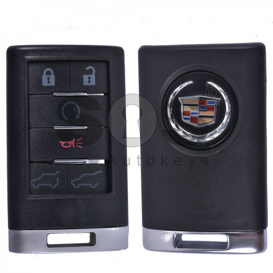 Key Shell (Smart) for Cadillac Buttons:6 / (With Logo)