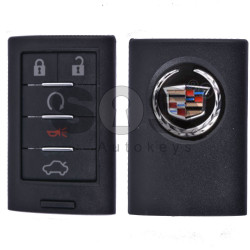 Key Shell (Smart) for Cadillac Buttons:5 / (With Logo)