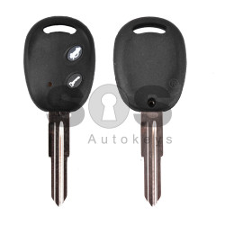 Key Shell (Regular) for Chevrolet Buttons:2 / Blade signature: DW04R / (Empty box)