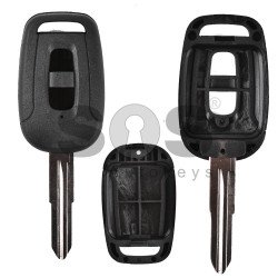 Key Shell (Regular) for Chevrolet Buttons:2 / Blade signature: DW04R / (Empty box)
