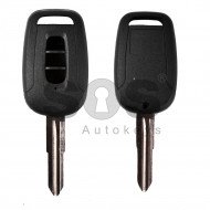 Key Shell (Regular) for Chevrolet Buttons:3 / Blade signature: DW04R / (Empty box)