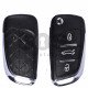 Key Shell (Flip) for Citroen DS4 Buttons:3 / Blade signature: VA2 / (With Logo)