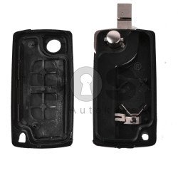 Key Shell (Flip) for PSA Buttons:2 / Blade signature: VA2 / (With a battery) / (With Logo)