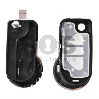 China Citroen/Peugeot DS 3 Buttons Flip Key Shell With 307 Blade Words On  The Side(DS Logo) Manufacturer and Supplier