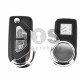 Key Shell (Flip) for Citroen DS3 Buttons:2 / (With Logo)