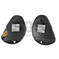 Key Shell (Flip) for Citroen Buttons:2 / Blade signature: SX9 / (With Logo)