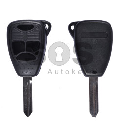 Key Shell (Regular) for Chrysler / Dodge / Jeep Buttons:3+1 / Blade signature:CY24 / (Empty box) TYPE 2