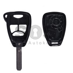 Key Shell (Regular) for Chrysler / Dodge / Jeep Buttons:3+1 / Blade signature:CY24 / (Empty box) TYPE 2 Key Shell (Regular) for Chrysler / Dodge / Jeep Buttons:3+1 / Blade signature:CY24 / (Empty box) TYPE 2