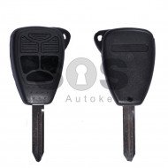 Key Shell (Regular) for Chrysler / Dodge / Jeep Buttons:3 / Blade signature: CY24 / (Empty box) TYPE 2 Key Shell (Regular) for Chrysler / Dodge / Jeep Buttons:3 / Blade signature: CY24 / (Empty box) TYPE 2