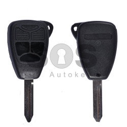 Key Shell (Regular) for Chrysler / Dodge / Jeep Buttons:3 / Blade signature: CY24 / (Empty box) TYPE 2