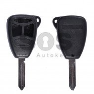 Key Shell (Regular) for Chrysler / Dodge / Jeep Buttons:2+1 / Blade signature: CY24 / (Empty box) TYPE 2 Key Shell (Regular) for Chrysler / Dodge / Jeep Buttons:2+1 / Blade signature: CY24 / (Empty box) TYPE 2