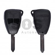 Key Shell (Regular) for Chrysler / Dodge / Jeep Buttons:2 / Blade signature: CY24 / (Empty box) TYPE 2 Key Shell (Regular) for Chrysler / Dodge / Jeep Buttons:2 / Blade signature: CY24 / (Empty box) TYPE 2