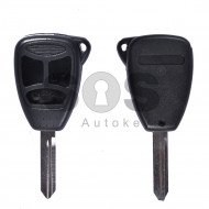 Key Shell (Regular) for Chrysler / Dodge / Jeep Buttons:3 / Blade signature: CY24 / (Empty box) TYPE 1 Key Shell (Regular) for Chrysler / Dodge / Jeep Buttons:3 / Blade signature: CY24 / (Empty box) TYPE 1