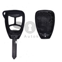 Key Shell (Regular) for Chrysler / Dodge / Jeep Buttons:3 / Blade signature: CY24 / (Empty box) TYPE 1 Key Shell (Regular) for Chrysler / Dodge / Jeep Buttons:3 / Blade signature: CY24 / (Empty box) TYPE 1