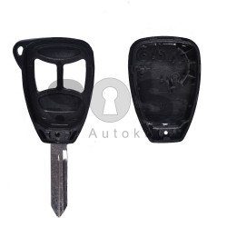 Key Shell (Regular) for Dodge Buttons:2 / Blade signature: CY24 / (Empty box) TYPE 1 Key Shell (Regular) for Dodge Buttons:2 / Blade signature: CY24 / (Empty box) TYPE 1