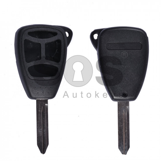 Key Shell (Regular) for Dodge Buttons:3+1 / Blade signature: CY24 / (Empty box) TYPE 1